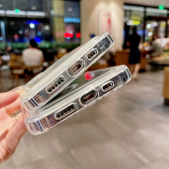 [⚠️Clearance] NEW iPhone 12 Pro Max Transparent Card Holder case - Picture 5 of 6
